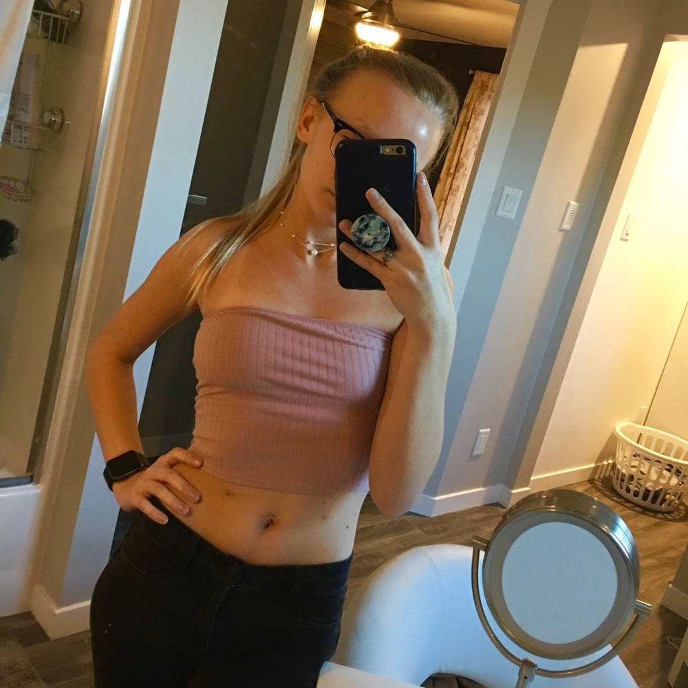 VS PINK tube top
